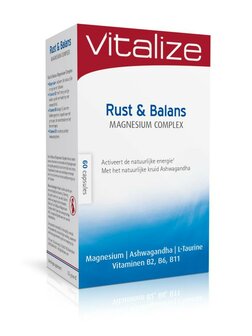 Relax &amp; balance magnesium complex Vitalize 60ca