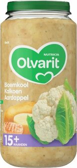 Bloemkool kalkoen aardappels 15M08 Olvarit 250g