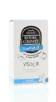 Omega 3 visolie Royal Green 60sft