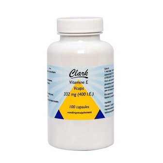 Vitamine E 400IU Clark 100ca