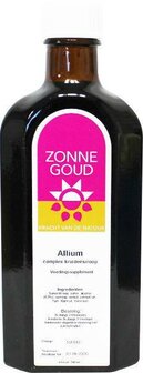 Allium siroop Zonnegoud 150ml