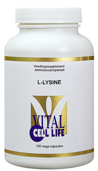 L-Lysine 400 mg Vital Cell Life 100ca