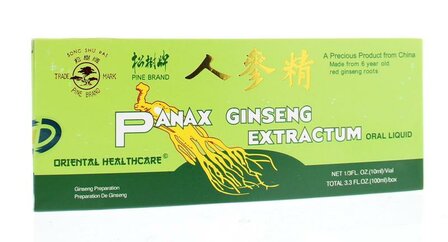 Panax ginseng extractum 10x10 ml Panax Ginseng 100ml