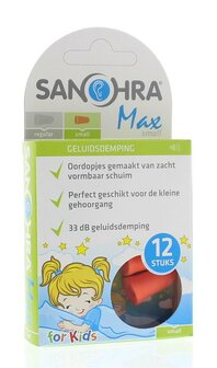 Oordop foam max small Sanohra 6paar