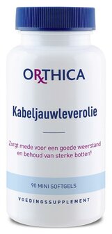 Kabeljauwleverolie Orthica 90sft