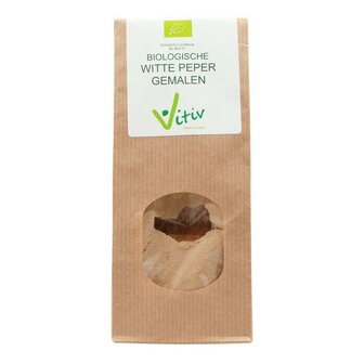 Peper gemalen wit bio Vitiv 1000g