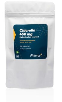 Chlorella 450mg Fittergy 120tb