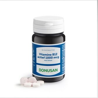 Vitamine B12 1000 mcg actief Bonusan 120zt