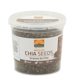 Absolute chia zaad raw Mattisson 250g