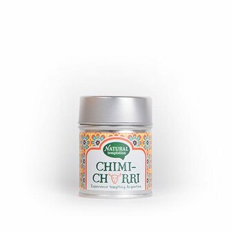 Chimichurri blikje natural spices bio Nat Temptation 40g