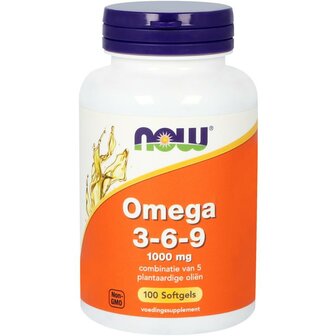 Omega 3-6-9 1000 mg NOW 100sft