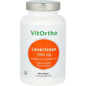 Levertraan 1000 mg Vitortho 120sft