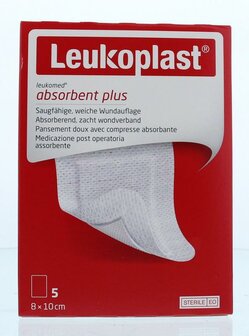 Leukomed 8.0 x10cm steriel Leukoplast 5st