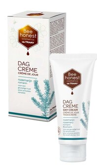 Dagcreme rozemarijn gevoelige huid Traay Bee Honest 50ml