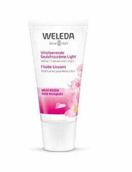 Wilde rozen vitaliserende gezichtscreme light Weleda 30ml