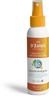 Zonnebrandspray SPF50 O&#039;Zoleil 125ml