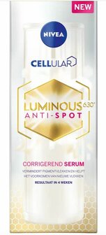 Cellular luminous 630 anti-spot serum Nivea 30ml