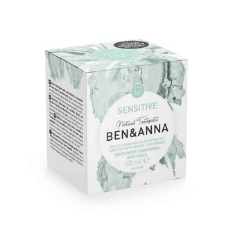 Tandpasta sensitive Ben &amp; Anna 100g