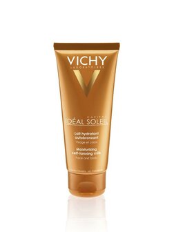 Capital soleil zelfbruiner melk gevoelige huid Vichy 100ml