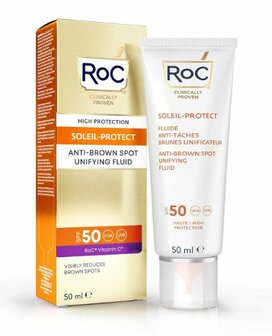 Soleil protect anti brown spot fluid SPP50+ ROC 50ml