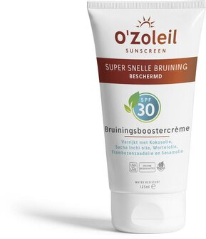 Bruiningsbooster creme SPF30 O&#039;Zoleil 125ml