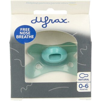 Fopspeen natural 0-6 maanden ocean Difrax 1st