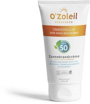 Zonnebrandcreme SPF50 O&#039;Zoleil 125ml