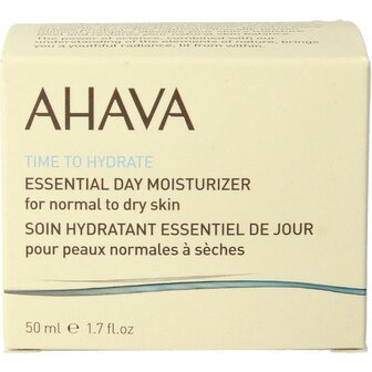 Essential day moisturizer normal/dry skin Ahava 50ml