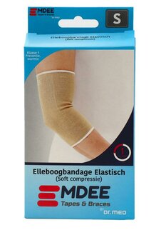 Elastic support elleboog maat S huidskleur Emdee 1st