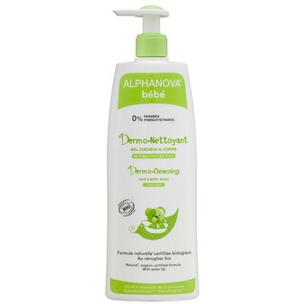 Dermo cleansing hair &amp; body Alphanova Baby 500ml