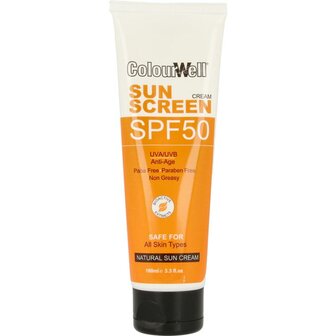 Natuurlijke zonnecreme SPF50 Colourwell 100ml