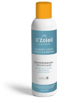 Zonneblaasjes behandelingsgel O&#039;Zoleil 125ml