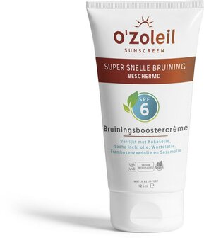 Bruiningsbooster creme SPF6 O&#039;Zoleil 125ml