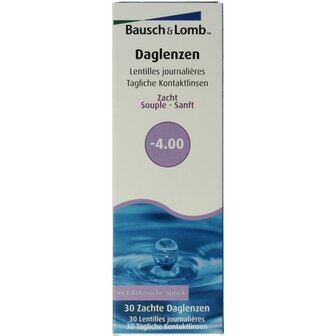 Daglenzen -4.00 Bausch &amp; Lomb 30st