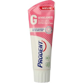 Tandpasta sensitive teeth + gums Prodent 75ml