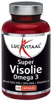 Visolie super omega 3 Lucovitaal 120ca