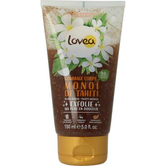 Bodyscrub tahiti monoi very dry skin Lovea 150ml