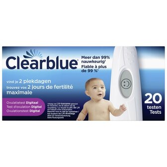 Digitale ovulatietest Clearblue 20st