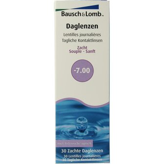 Daglenzen -7.00 Bausch &amp; Lomb 30st