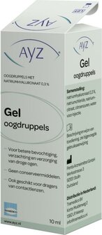 Gel oogdruppels 0.3 AYZ 10ml