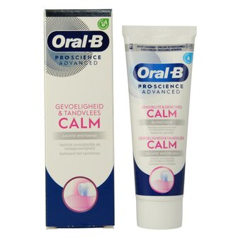 Pro-Science advanced calm whitening tandpasta Oral B 75ml